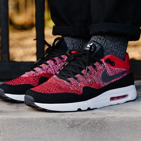 nike air max 1 herren red|nike air max 1 flyknit.